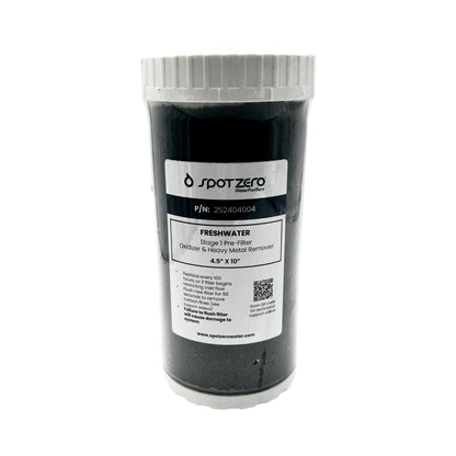 Spot Zero Stage 1 Pre-Filter / Oxidizer & Heavy Metal Remover