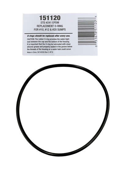 O-ring, (Circle) 2.5" x 10" Filter Housing