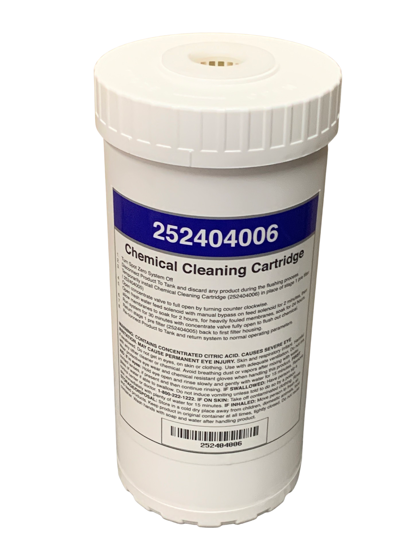 Spot Zero Chemical Cleaning Filter